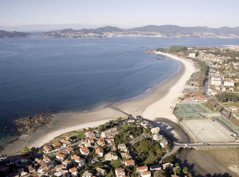Apartamento Primera Linea Playa D Samil Vigo Kültér fotó